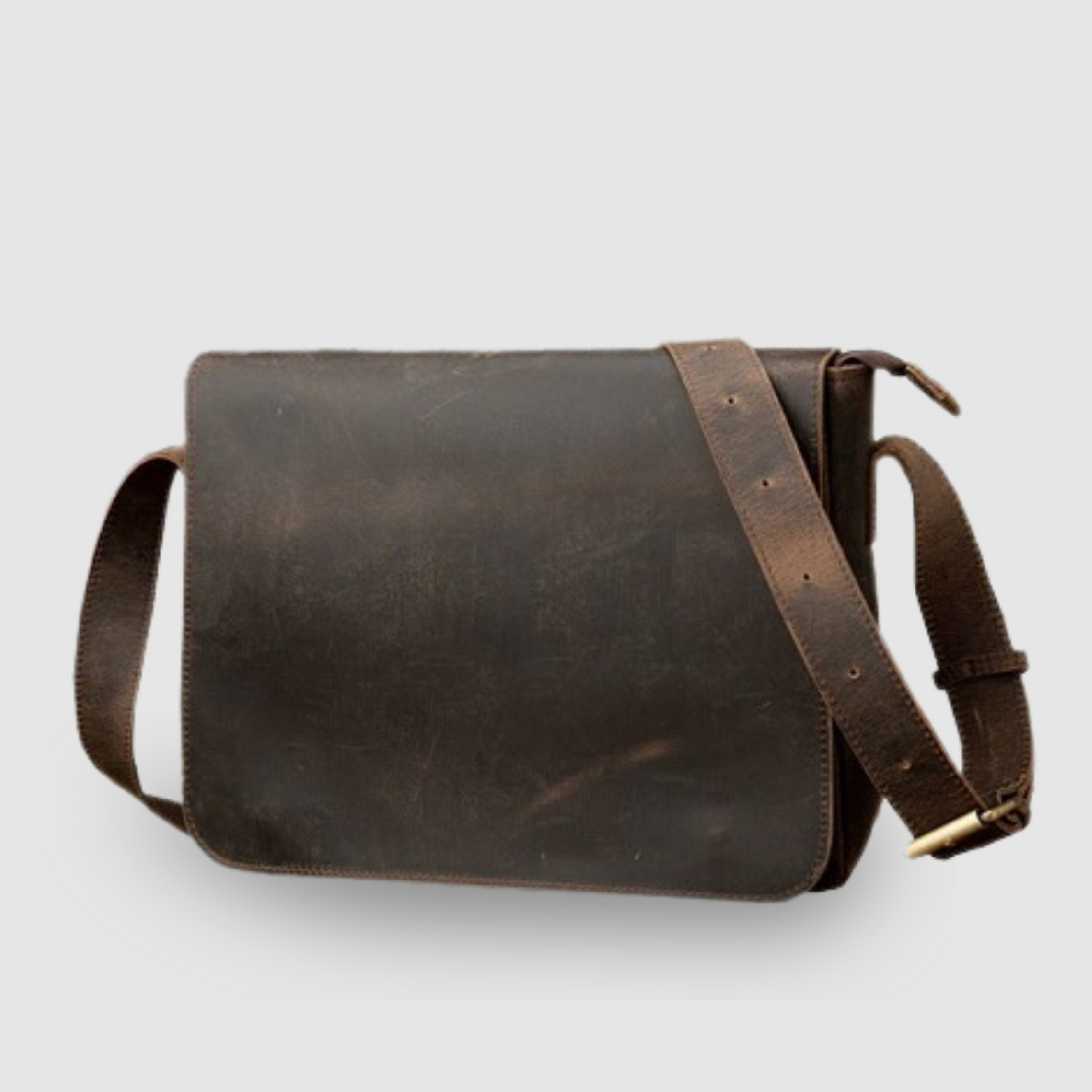 Retro Casual Men's Leather Shoulder Bag